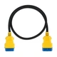 Кабель удлинитель OBD2 AUTOOL 1м с нейлоновой оплеткой - изображение 5