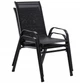Комплект Садовой Мебели Круглый Стол 60 см + 2 Кресла Текстилен GardenLine Majorka-2 Black Черный для дачи для террасы для лоджии для балкона Польша - изображение 7