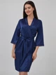Халат женский Leinle Ornelia 1563 XS Синий (4821563650211) - изображение 1