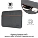 Чехол для ноутбука Promate Portfolio-L 16" Black (portfolio-l.black) - изображение 5