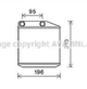 Радіатор грубки AVA COOLING FTA6313 Fiat Doblo, Punto, Grande Punto, Tipo; Opel CORSA 95514452, 55702423, 1618484 - зображення 1