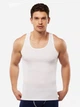 Майка нательная мужская хлопковая Uniconf MB31 S White (5942542910193) - изображение 1