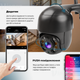 Поворотна вулична IP WIFI камера відеоспостереження Wi-FI А8 4mp (2816) - зображення 4