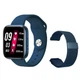 Фітнес-браслет Smart band T99S голосовий виклик Пульсометр Тонометр Рівень кисню в крові Два браслета Синій (blue) - зображення 6