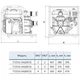 Мотопомпа 7.5л.с. Hmax 30м Qmax 70м³/год (4-х тактний) AQUATICA (772532) - зображення 11