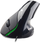 Mysz TECHly Ergonomic Vertical Mouse USB Czarna (8059018360806) - obraz 1