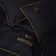 Комплект постельного белья MirSon Ranforce Elite Corner 16-9000 "Black Stone" 160х220 см (2200008401375) - изображение 4