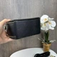 Модная женская сумочка овальная рептилия черная лаковая сумка на плечо полукруглая крокодил для женщин - изображение 3