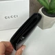 Чоловічий шкіряний гаманець гаманець з логотипом Gucci натуральна шкіра чорний - зображення 2