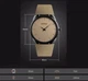 Мужские наручные классические часы Skmei 1601S Коричневый - изображение 5