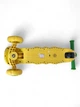 Дитячий триколісний самокат біговів складаний Cuest Dino 8102 Yellow-Green - зображення 3