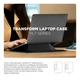 Чехол для ноутбука Armorstandart 16" Laptop Sleeve Stand YL7 Black - изображение 2