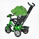 Велосипед триколісний Best Trike 6588B (колеса EVA, Bluetooth, USB, музика) Зелений - зображення 4