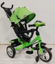 Велосипед триколісний Best Trike 6588B (колеса EVA, Bluetooth, USB, музика) Зелений - зображення 5