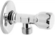 Кран угловой FERRO Z1234G 1/2"x3/4" - изображение 1