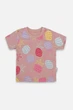 Костюм з шортами для дівчинки BABY GOLDEN пудровий 68 ЦБ-00249605 - изображение 2