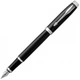 Чорнильна ручка Parker IM Black CT FP чорна/хром F (тонке) - зображення 1