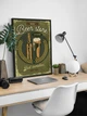 Набір вінтажних пивних постерів / 4 шт / пивний плакат / beer vintage poster - изображение 9