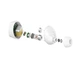 Наушники беспроводные Belkin Bolt Soundform True Wireless Bluetooth White - изображение 7