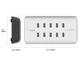 Зарядний пристрій станція для заряджання Belkin CHARGER RockStar 10 PORT USB-A 2.4 Amp, 120W - зображення 5