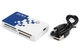 Кардрідер USB 2.0 Atcom TD2029 MS, SD, microSD/TF, M2 Black (AT10729) - изображение 1