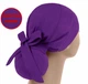 Медицинская шапочка женская PonyTopHat универсальная цвет Фиолетовый - изображение 3