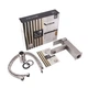 Душевая система универсальная Lidz Kubis 1030 на три потребителя + смеситель для раковины Kubis 001F (28538) - изображение 10