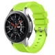Силиконовый ремешок Watchbands Galaxy для Samsung Gear S3 / Samsung Galaxy Watch 46mm - зелёный (WB001GALAXYGREEN) - изображение 1