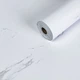 Самоклеящаяся виниловая плитка Sticker Wall в рулоне белый воздушный мрамор 3000х600х2мм SW-00001287 - изображение 1