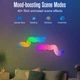 Настінний світильник Smart Triangular Quantum Light SAL-012B Bluetooth USB interface with app 6pcs White (69973) - зображення 3