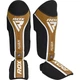 Захист гомілки та стопи RDX SHIN INSTEP AURA PLUS T-17 Black Golden M - изображение 1