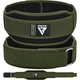 Пояс для важкої атлетики RDX RX5 Double Belt неопреновий Army Green S - зображення 2