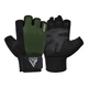 Перчатки для фітнесу RDX W1 Half Army Green Plus L - зображення 5