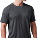 Футболка тактична потовідвідна 5.11 Tactical PT-R Charge Short Sleeve Top 2.0 Black Heather M (82128-135) - зображення 6