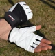 Рукавички для фітнесу MadMax MFG-444 Fitness White S - изображение 13