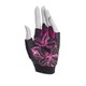 Рукавички для фітнесу MadMax MFG-770 Flower Power Gloves Black/Pink M - изображение 2