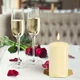 Свічка парафінова циліндрична Bispol AURA Candles Молоча (sw60/120-011) - изображение 5