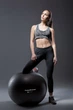 М'яч для фітнесу (фітбол) Power System PS-4011 Ø55 cm PRO Gymball Black - изображение 10