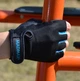 Рукавички для фітнесу MadMax MFG-251 Rainbow Turquoise L - изображение 12