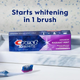 Відбілююча зубна паста Crest 3D White Radiant Mint для зубного каменю та безпечного відбілювання |комплект 3 шт.| 280 г Made in USA - зображення 9