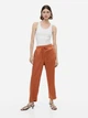 Штани жіночі H&M 1147899_шнур.пояс на рез L Теракотові (KZ2000001505632_KAY2000001505632) - зображення 3