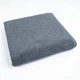 Набор махровых полотенец 3шт GM Textile 40х70см, 50х90см, 70х140см 400г/м2 (Серый) - изображение 6