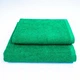 Набор махровых полотенец 2шт GM Textile 50х90см, 70х140см 400г/м2 (Зеленый) - изображение 1