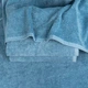 Банное махровое полотенце GM Textile 70х140см 400г/м2 (Голубой) - изображение 5