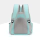 Рюкзак для переноски кошек и собак CosmoPet CP-52 с стенкой иллюминатором 43 x 30 x 23 см Бирюзовый - изображение 5