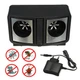 Ультразвуковой отпугиватель грызунов Dual Sonic Pest Repeller, ультразвук против мышей (1000170-Black-0) - изображение 1