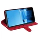 Классический чехол-книжка Deexe Wallet Style для ASUS Zenfone 11 Ultra - Red - изображение 3