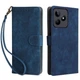 Чехол-книжка Deexe Delta Book для Realme C53 / C51 / Note 50 - Blue - изображение 1