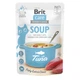 Консервированный корм Brit Care Soup with Tuna Беззерновой влажный корм с тунцем для взрослых кошек 75 г (1111182592) - изображение 1