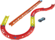 Автомобільний трек Hot Wheels Track Builder Pack Assorted Curve Parts (0887961836721) - зображення 2